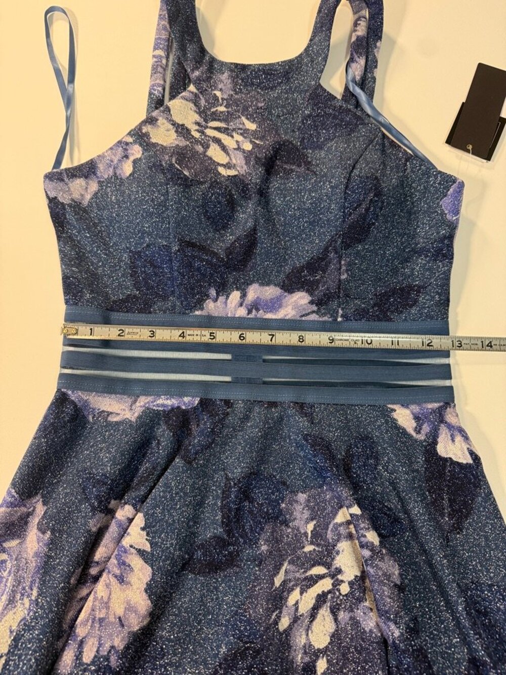 Macy's "City Studio" juniors sparkly dress - Picture 9 of 11